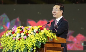 Chủ tịch nước Võ Văn Thưởng tham dự Lễ kỷ niệm 20 năm thành lập tỉnh Hậu Giang